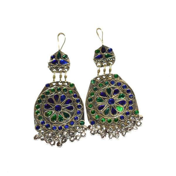 SABA- Vintage Afghan Kuchi Earrings