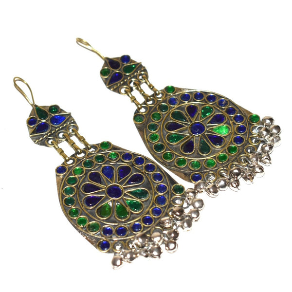 SABA- Vintage Afghan Kuchi Earrings