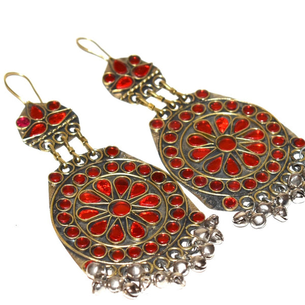PARWIN- Traditional Afghan Kuchi Earrings
