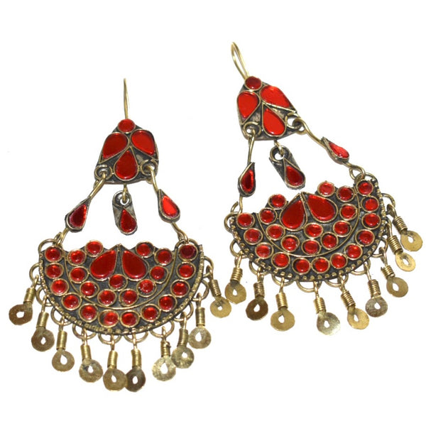RANA- Traditional Afghan Kuchi Earrings