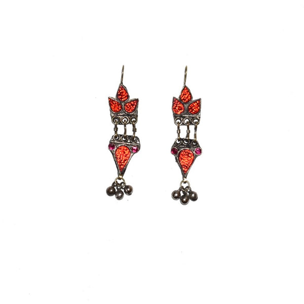 Sila- Traditional Afghan Kuchi Drop Earrings
