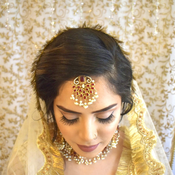 Inaya- Polki Choker set with Teeka