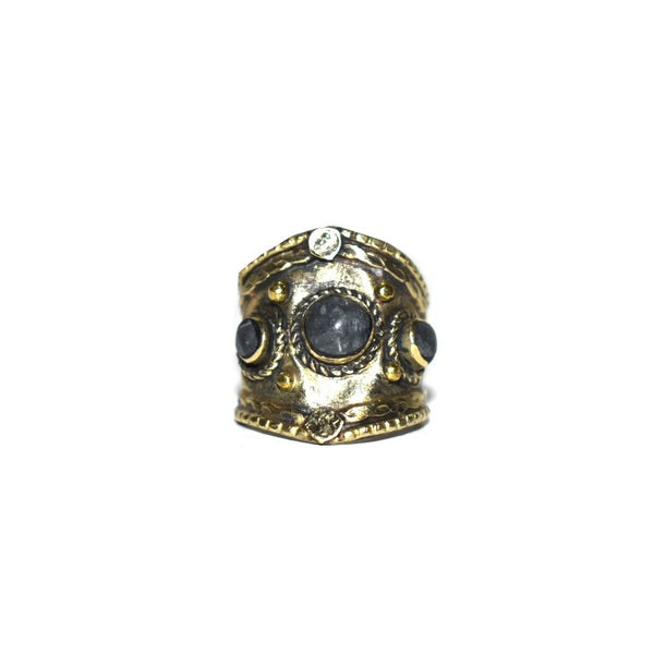 ZAHRAA- Afghan Kuchi Antique Gemstone Ring