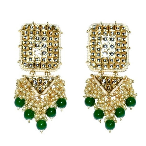 YAMEENA- Timeless Kundan Earrings