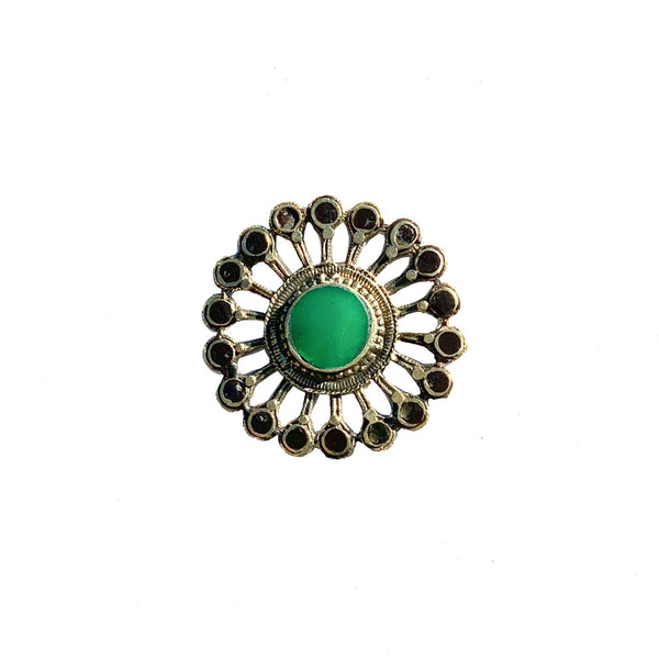 SULTANA- Afghan Starburst Statement Ring
