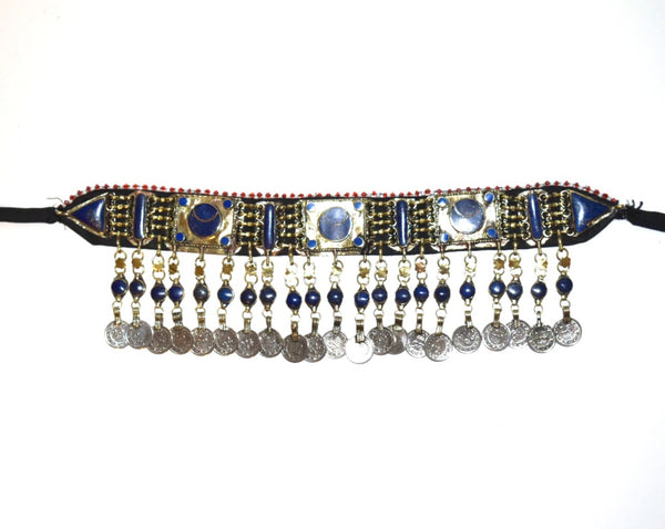 SHIRIN- Afghan Kuchi Gemstone Choker Necklace
