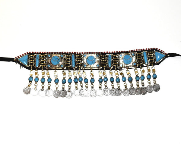 SHIRIN- Afghan Kuchi Gemstone Choker Necklace