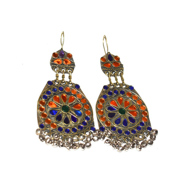 SABA- Vintage Afghan Kuchi Earrings