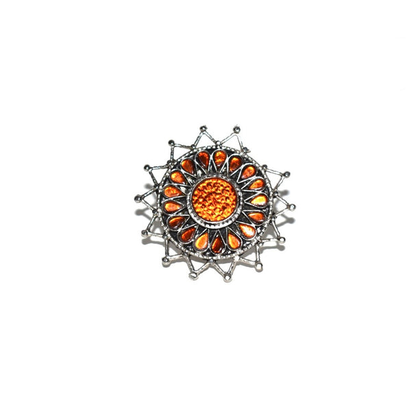 MOJDEH- Afghan Tribal Flower Ring