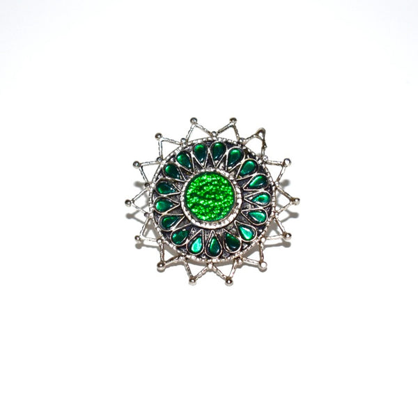 MOJDEH- Afghan Tribal Flower Ring