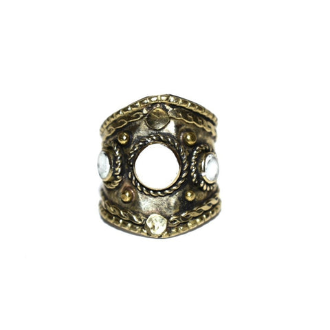 ZAHRAA- Afghan Kuchi Antique Gemstone Ring