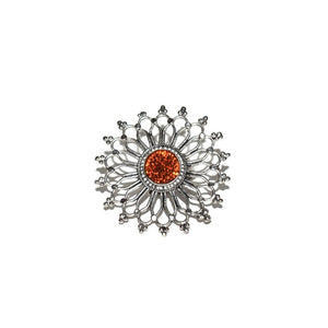 SEHER- Afghan Tribal Sunflower Ring